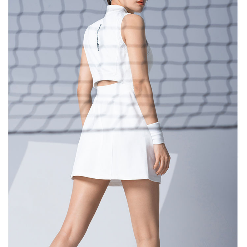 White Casual Sports Dress Wome - Badminton Junior recension och pris