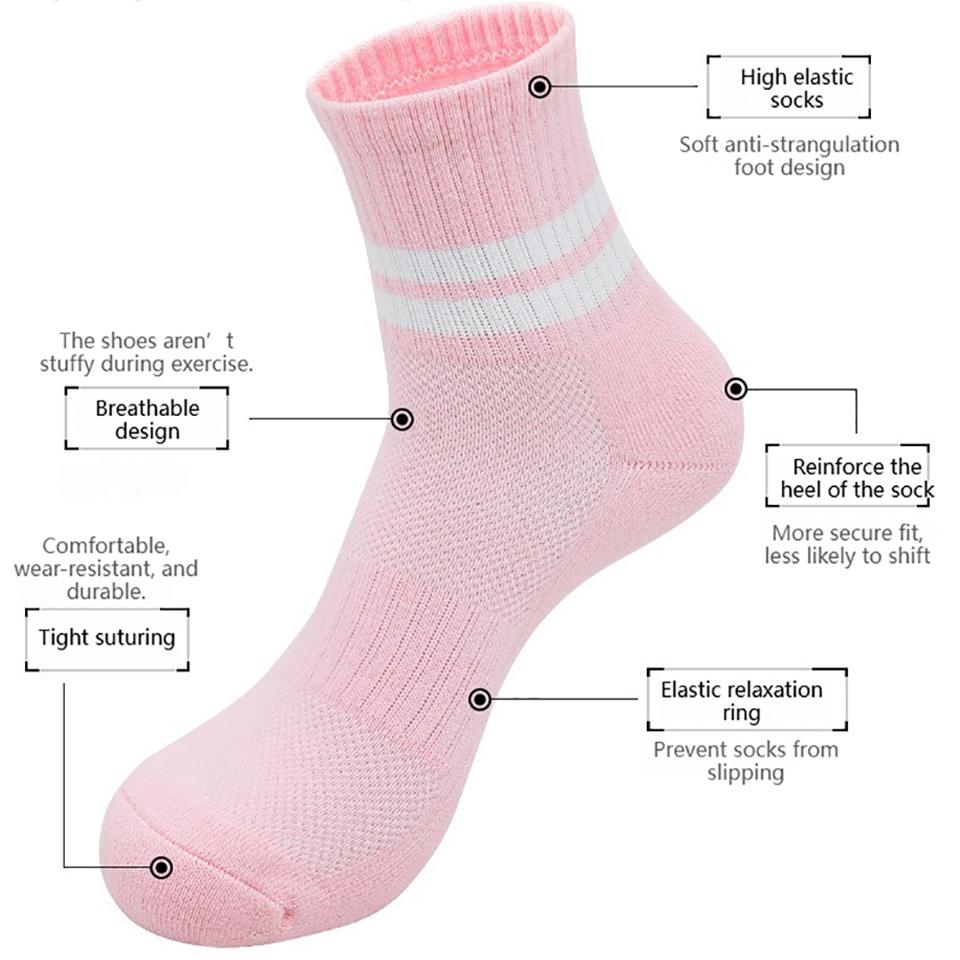 Loogdeel Cotton Non-slip Breat - Ankle Support Badminton recension och pris