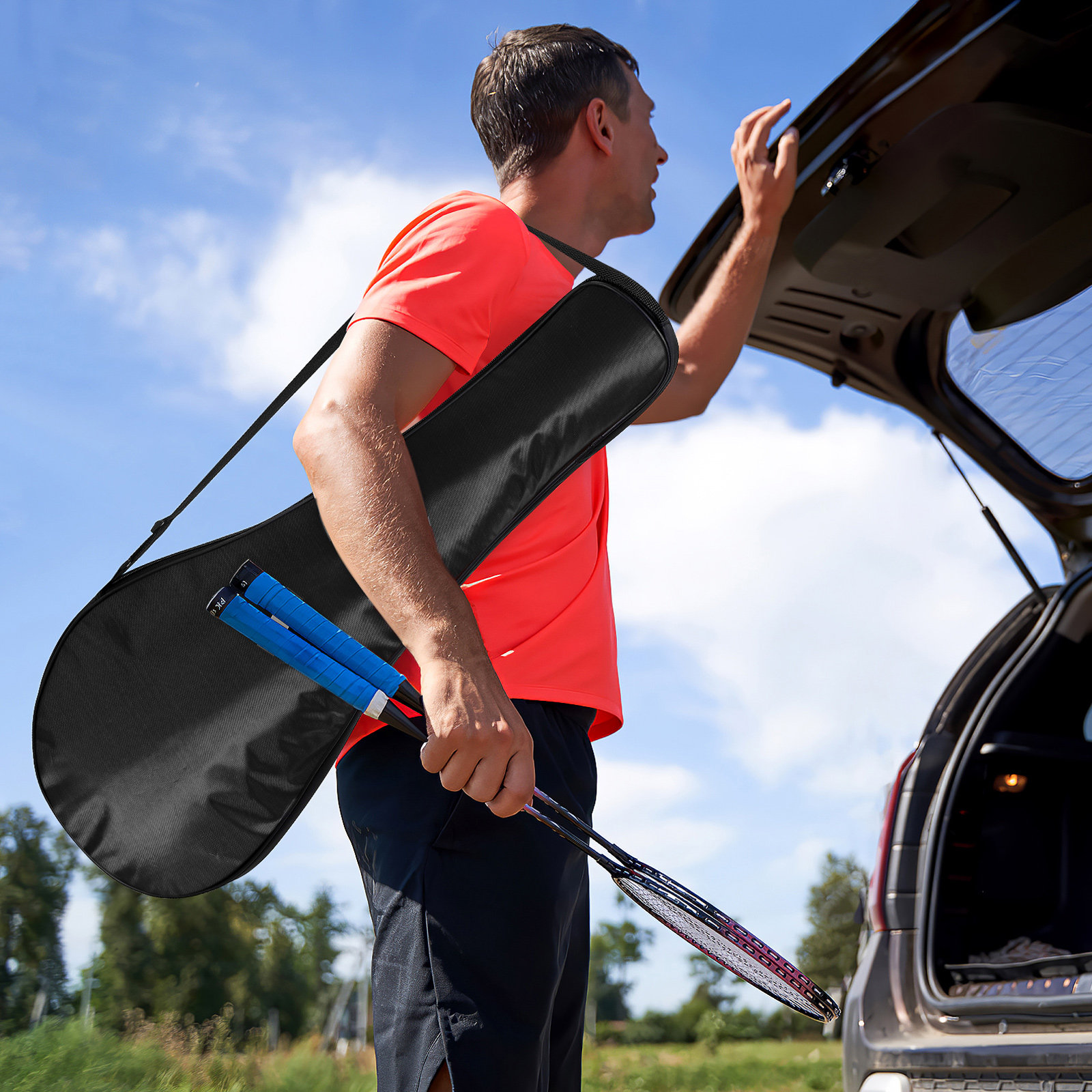 Outdoor Badminton Bag Sports R - Racket Cover Bag recension och pris