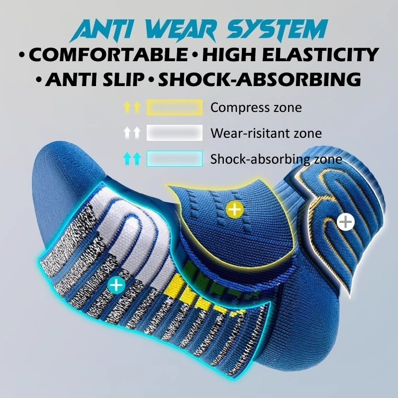 2 Pairs Professional Running M - Ankle Support Badminton recension och pris