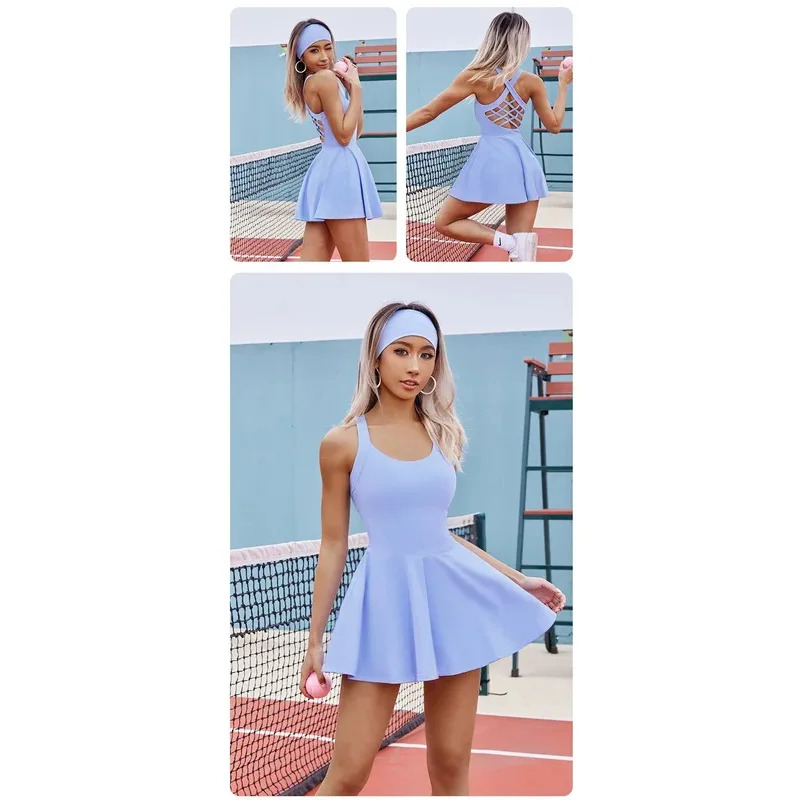 2026 Women Tennis Dress One-Pi - Badminton Youtube 2026 recension och pris