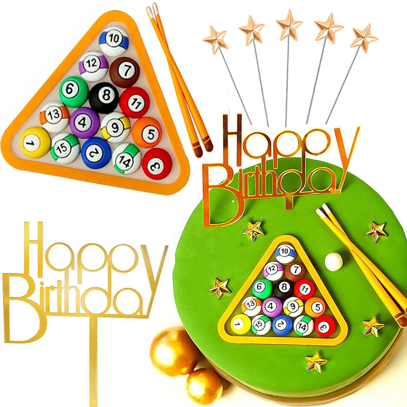 Billiard Ball Cake Decoration  - Badminton Junior recension och pris