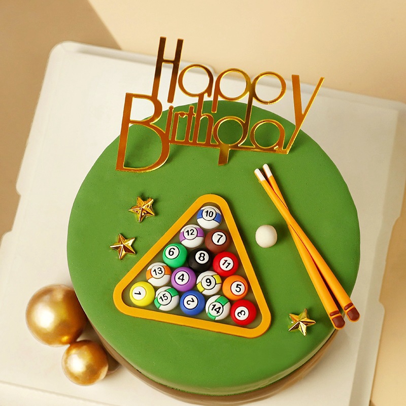 Billiard Ball Cake Decoration  - Badminton Junior recension och pris