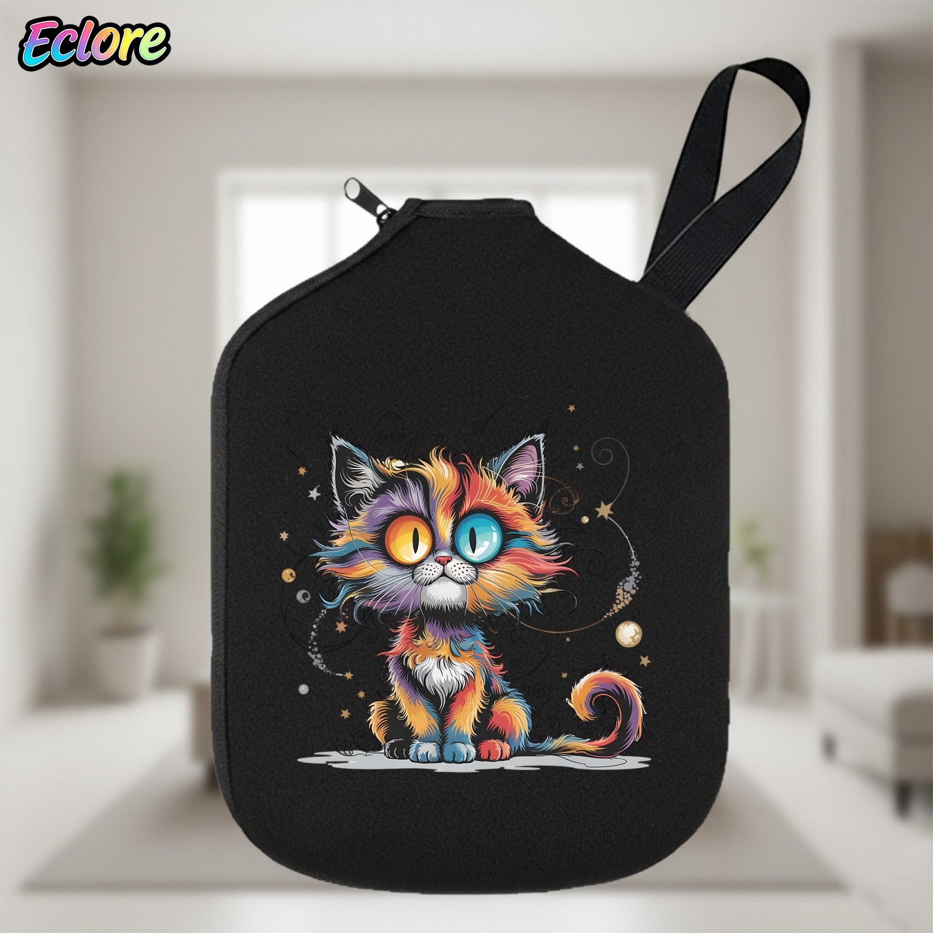 Galaxy Star Cat Pickleball Pad - Racket Cover Bag recension och pris